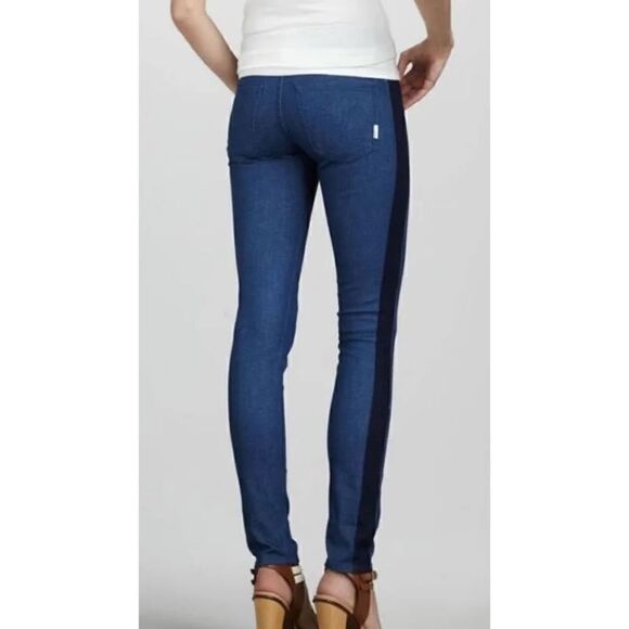MOTHER Colorblock Looker Geometric Lies Jeans Size 29 - Picture 8 of 8